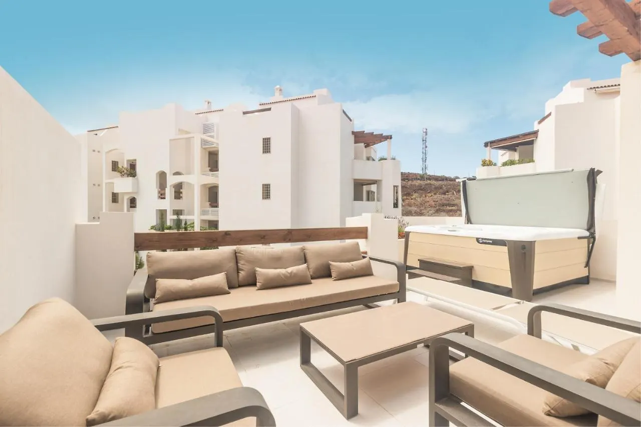Ferienhaus Villa Colinas - Bentor 3,4 Penthouse Pool View & Jacuzzi Palm-mar Spanien